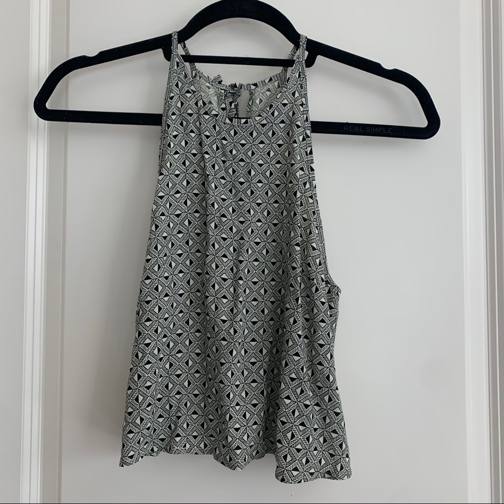 UO. Silence + Noise geometric pattern tank in XS